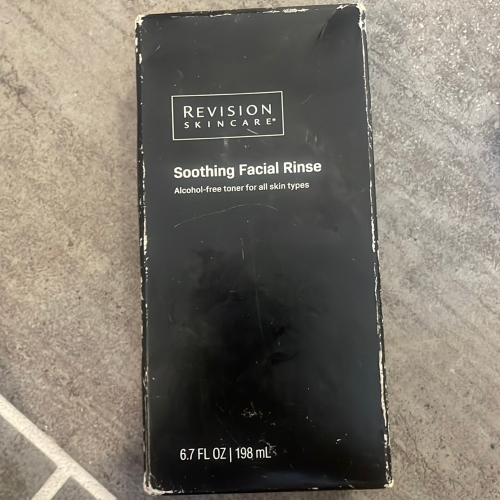 Revision brand new unopened soothing facial rinse